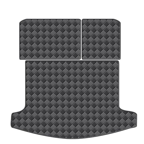 Cargo Mat & Backrest Mats for 2024 2025 2026 Lincoln Nautilus Accessories, All Weather Waterproof Rear Cargo Liner Rear Trunk Liner Back Seat Cover Protector - size: 2024-2026 Lincoln Nautilus