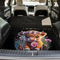 Universal Car Trunk Mat 29" x 39", Cute Cow and Flower All Weather Trunk Protection Cargo Liner, Durable Cargo Mat Rear Trunk Liner, Stylish Vehicle Interior Accessories Suitable for Most Car Models - color: Cute Cow and Flower