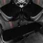 surpassme Car Seat Covers Universal Seat Covers for Car Accessories with Storage Pockets, Car Front Seat Covers and Rear Bench Coverfor Automotive, SUV, Truck, and Van(Black)