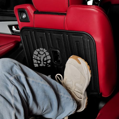 Backrest Mats for Acura MDX 2022-2026, All Weather TPE Black Second Row Seat Back Cover Mat Replacement for Honda Pilot 2023-2026 - color: Second Row Backrest Mat