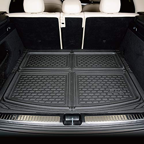 3D MAXpider Universal All-Weather Hybrid Rubber Cargo Liner Trunk Mat for Cars Trucks SUVs
