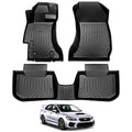 Floor Mats for Subaru WRX/WRX STi 2015 2016 2017 2018 2019 2020 2021, All Weather Floor Liner for WRX Accessories, Heavy Duty Waterproof - size: 3)Subaru WRX/WRX STi【2015-2021】