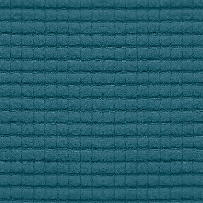 Easy-Going Stretch Individual Loveseat Couch Cushion Cover Sofa Cushion Furniture Protector Sofa slipcover Soft Flexibility with Elastic Bottom (2-piece Loveseat Cushion Cover, Peacock Blue) - color: Peacock Blue, size: 2-piece
