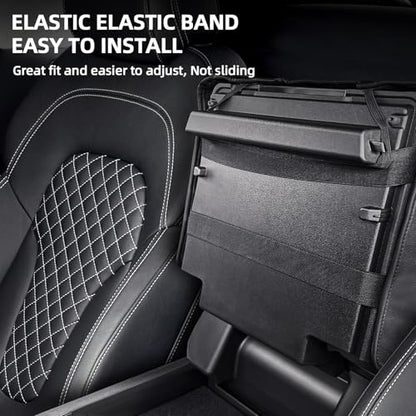 Center Console Cover Compatible with 2021 2022 2023 2024 2025 2026 Ford F150, Customized Leather Armrest Box Protective Cover, Armrest Lid Protector Pad for Car (Bucket Seat Only) - size: Bucket Seat Console 2021-2026 F150