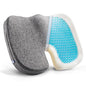 DR.DREAM Seat Cushion for Long Sitting, Cooling Gel Memory Foam Seat Cushion - Back, Sciatica, Coccyx, Tailbone Pain Relief - for Office Chairs, Car Seat, Wheelchair Sitting Cushion (Grey) - color: Grey