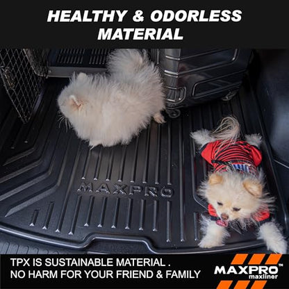 Premium MAXPRO Cargo Mat Compatible with Subaru Forester 2020-2024 | Rear Trunk Liner Custom Fit All Weather Waterproof Heavy Duty | SUV Accessories Automotive Floor Protection Tray Mats car mats