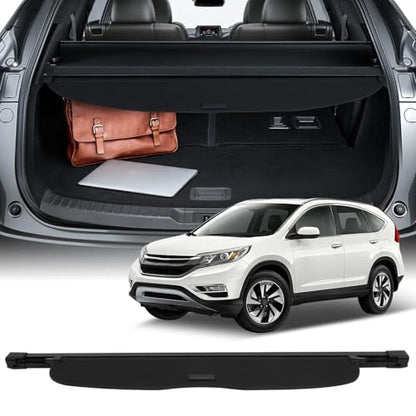 SCITOO Retractable Rear Cargo Cover Shade for 2012-2016 Fit for Honda CR-V 2.4L Rear Trunk Retractable Security Shade Cover - size: 55 In, style: 2012-2016 Fit for Honda CR-V