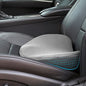 Car Seat Cushion for Driving - Comfort Memory Foam for Car Driver Seat- Back Support & Pain Relief - Car Travel Accessories for Long Trips (Gray)