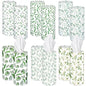 Outus 12 Pcs Eucalyptus Leaves Car Tissues Cylinder Holder with 3 Ply Facial Tissue Bulk Round Tissue Holder Travel Tissues Boxes Container for Car Cup Wedding Birthday Party - style: Eucalyptus Leaves