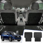 Rongtaod Back Seat Cover Protector Compatible with 2023 2024 2025 2026 Honda Pilot 7&8 Seats Back Seat Cover Kick Mats Trunk Mat Cargo Mat Cargo Liner Pilot Accessories (The 2nd Row Backrest Mats) - color: 23-26 2nd Row Kick Mats