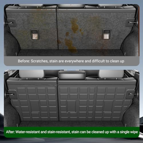 xipoqix Backrest Mats Compatible with 2020-2025 Subaru Outback Back Seat Protector Cargo Mat TPE All Weather Replacement for 2020-2025 Subaru Outback Accessories (Backrest Mats) - size: Compatible with Subaru Outback | 2020-2025