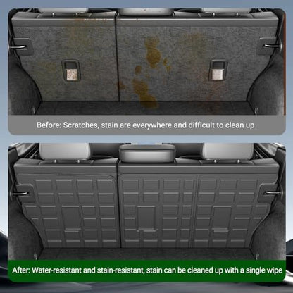xipoqix Backrest Mats Compatible with 2020-2025 Subaru Outback Back Seat Protector Cargo Mat TPE All Weather Replacement for 2020-2025 Subaru Outback Accessories (Backrest Mats) - size: Compatible with Subaru Outback | 2020-2025
