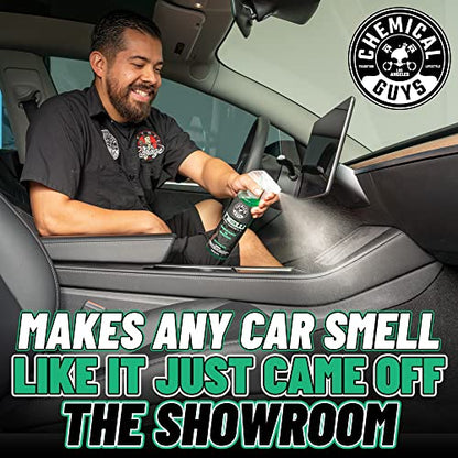 Chemical Guys Keep Your Car New Kit, Ideal for Cleaning and Detailing. Includes New Car Scented VRP, Total Interior, Air Freshener, and 3 Detailing Towels - 6 Piece Kit - style: KIT