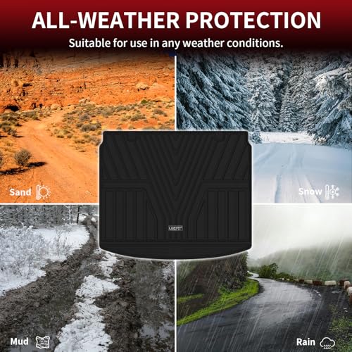 LASFIT Cargo Liner for Honda CR-V 2026 2025 2024 2023 (Gasoline & Hybrid & e:FCEV) All Weather TPE Car Trunk Mat (Upper Position), Cargo Only Black - style: 2）For Honda CR-V | 2023-2026 | Cargo Liner (Upper Position)