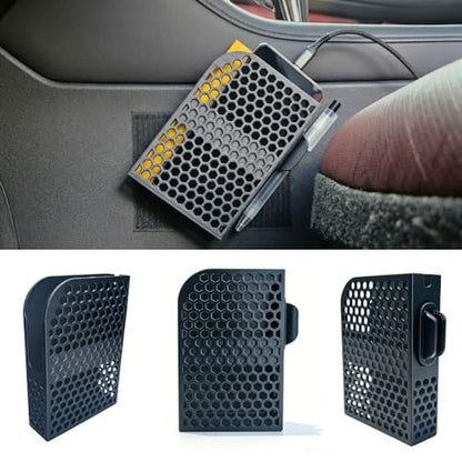 Car Organizer Car Console Organizer, Upgraded Car Seat Side Storage Holder, for Cell Phone Power Bank,3.5"x5.5" Field Notes Notebook with Pen Holder, Fit Car Truck SUV RV