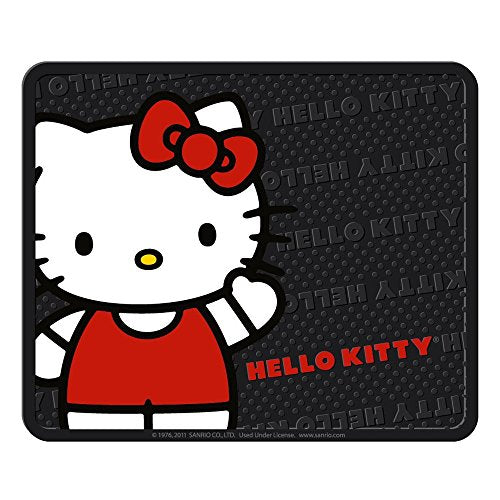 Plasticolor Rear Seat Utility Rubber car Truck SUV Floor Mats - Hello Kitty Sanrio Waving - Pair