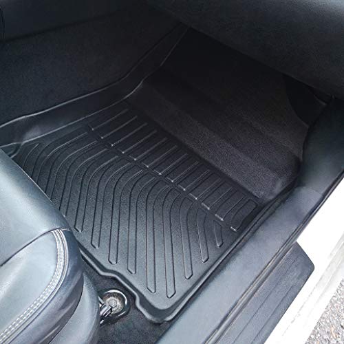 Car Floor Mats Replacement for Toyota Camry 2012-2017 Protection All Weather Custom Fit Waterproof Carpets Heavy Duty Durable Accessories Odorless Liners Front & Rear Black - size: Floor Mats for Camry 2012-2017
