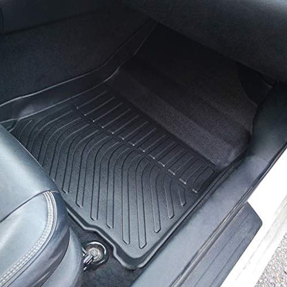Car Floor Mats Replacement for Toyota Camry 2012-2017 Protection All Weather Custom Fit Waterproof Carpets Heavy Duty Durable Accessories Odorless Liners Front & Rear Black - size: Floor Mats for Camry 2012-2017