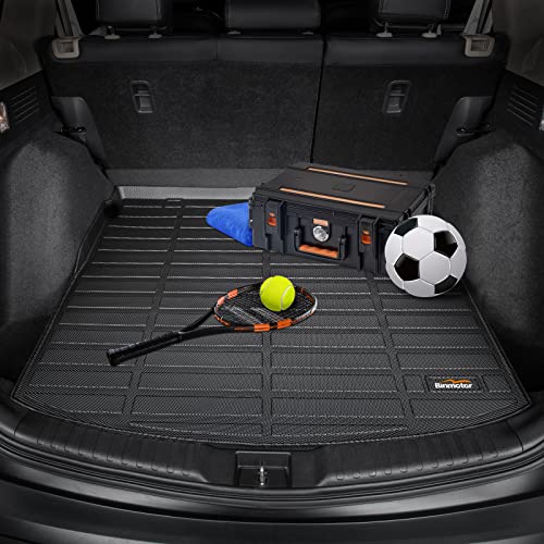 Binmotor-Floor Mats & Cargo Liner Set for Mazda CX50 Hybird 2025 2026, All Weather Car Floor Mat Seatback Cargo for CX 50 Hybird Accessories, Mats TPE Car Liners for CX-50 Hybird Trunk Liner-Black - style: 13) Car Mats for Mazda CX50 Hybrid (2025-2026)