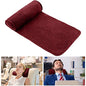 Weysat Recliner Pillow Neck Head Support Roll Non Slip Fleece Adjustable Neck Chair Headrest Cushion for Travel Home Office Recliner Couch Sofa Armchair Support and Pain Relief(Burgundy) - color: Burgundy