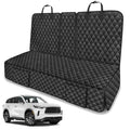 Dog Car Seat Cover for Back Seat Compatible with Infiniti Q50 QX60 QX50 Q60 QX55 SUV Accessories 2000-2025 2026, Waterproof & Non-Slip Car Pet Bench Rear Seat Covers