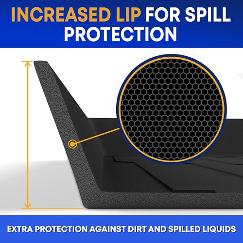 Premium Cargo Liner for Toyota Camry Camry Hybrid 2018-2026 - Custom Fit Car Trunk Mat -All-Season Black Cargo Mat - 3D Shaped Laser Measured Trunk Liners for Toyota Camry 2018-2026.