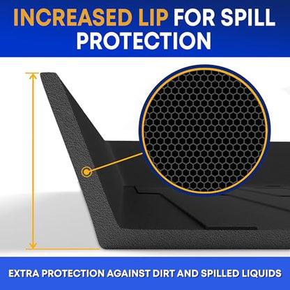 Premium Cargo Liner for Toyota Camry Camry Hybrid 2018-2026 - Custom Fit Car Trunk Mat -All-Season Black Cargo Mat - 3D Shaped Laser Measured Trunk Liners for Toyota Camry 2018-2026.