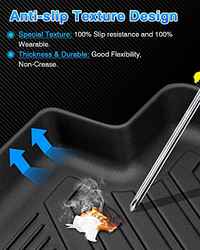 Rav4 Cargo Liner - Trunk Mat for Toyota RAV4 2019-2024 2025, All Weather Cargo Mat for rav4 Accessories, Heavy Duty (Fit for All Models)