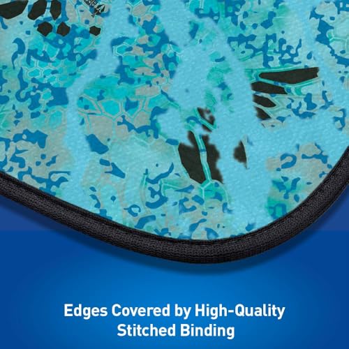 Coverking Universal Car Floor Mats Set of 2 (Front Driver and Passenger) Kryptek Glacier Camo - All-Weather Protection for Mud, Dirt, Rain, Spills, Non-Slip Backing, Fits Cars Trucks SUVs Jeeps - style: Kryptek Glacier