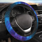 Abstract Blue Outer Space Galaxy Star Car Steering Wheel Cover,Non-Slip Elastic Neoprene-Sweat Car Accessories,Universal 15 Inch Fit Auto, Vans Trucks,Suvs, Truck - color: Galaxy