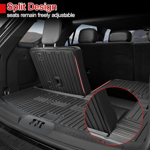 Cargo Mat for 2020-2025 2026 Ford Explorer Accessories All Weather Trunk Liner Replacement for 2025 2026 Ford Explorer ST Accessories 2024 2023 2022 2021