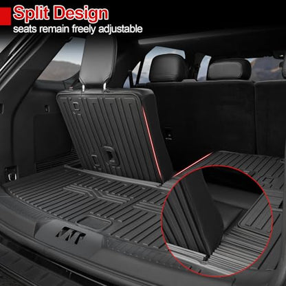 Cargo Mat for 2020-2025 2026 Ford Explorer Accessories All Weather Trunk Liner Replacement for 2025 2026 Ford Explorer ST Accessories 2024 2023 2022 2021
