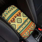 UNICEU Tribal Aztec Car Armrest Cover Universal Auto Center Console Pad Fit for Most Cars SUV Truck Sedan - color: Tribals
