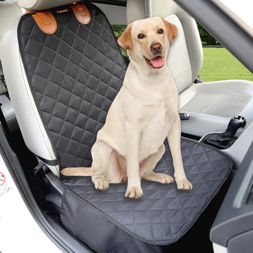 Dog Front Seat Cover for Dogs Cover for Car Seat Cover Front Seat Bucket Seat Covers for Dog Front car seat Cover - size: 19x43” (Pack of 1)