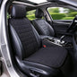 Cooling Car Seat Covers,Cloth Seat Covers for Cars,Linen Car Seat Protector,Front Seat Only Universal Fits Most Automotive,Vans,SUVs,Trucks Black