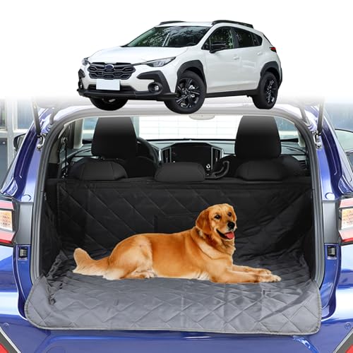 Yinanlutos Pet Dogs Trunk Cargo Liner Compatible with Subaru Crosstrek 2024 2025+ Waterproof Non-Slip Pet Cover Dogs Seat Mat Car Trunk Protector Accessories