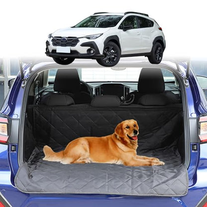 Yinanlutos Pet Dogs Trunk Cargo Liner Compatible with Subaru Crosstrek 2024 2025+ Waterproof Non-Slip Pet Cover Dogs Seat Mat Car Trunk Protector Accessories