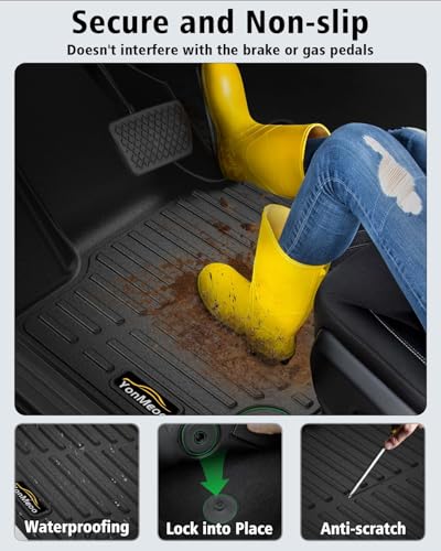 Floor Mats & Trunk Mat Custom Fit for Toyota Camry 2025 (Include Hybrid) All Weather TPE Rubber Cargo Liner Anti-Slip Full Set Automotive Floor Liners for Camry Accessories - size: For Toyota Cmary 2025