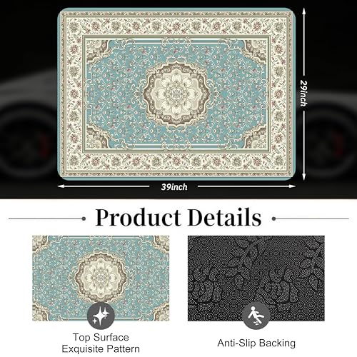 Car Trunk Mat - Universal Size 29" x 39", Bohemian Style Cargo Liner, Car Accessory for SUVs/Sedan/Wagons, Durable Protective Mat, Trunk Liner for Families/Travel Enthusiasts - style: Bohemian style-2