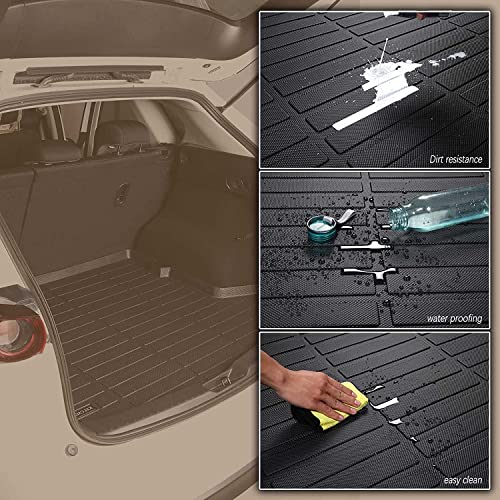 KELCSEECS Floor Mats & Cargo Liner Custom for 2016 2017 2018 2019 2020 2021 2022 Honda HR-V (FWD Model) Car Mats Cargo Mat Trunk Mat Honda HRV All Weather Floor Mats Trunk Liner Accessories - style: 6)For 2016-2022 Honda HR-V FWD Full Set