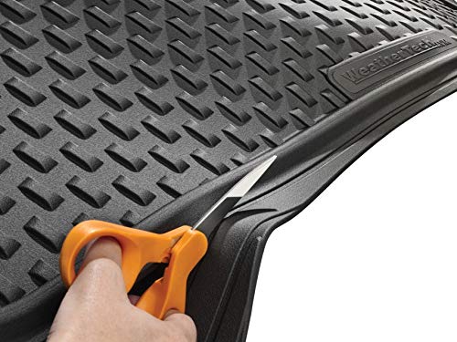 WeatherTech Universal Trim to Fit All Weather Cargo Mat for SUV Floor and Car Trunk Liner, Black - color: Black