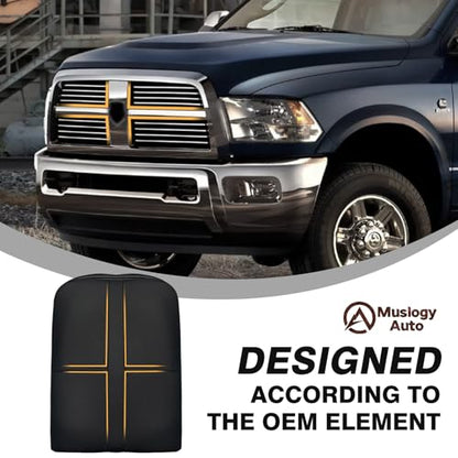 Center Console Armrest Cover Fit for Dodge Ram1500/2500/3500 2002-2012 Accessories, Comfort Armrest Pad Console Lid Cushion Vegan Leather 1-Inch Extra Thick(Jump Seat ONLY) - size: 3) 02-12 |Ram1500/2500/3500| Jump Seat, +Thick