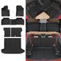 Floor Mats Compatible with 2022-2025 2026 Hyundai Tucson Trunk Mat Cargo Liner Cargo Mat TPE All Weather Back Seat Cover Protector 2024 Tucson Accessories(Floor Mats+Backrest Mats+Trunk Mat) - style: For Hyundai Tucson | 2022-2026