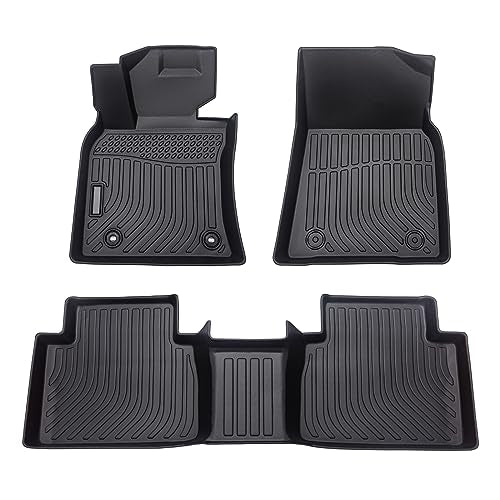 CARTIST Floor Mats for Toyota Camry (Only for Hybrid) 2018-2024, All Weather Floor Liner for Camry Accessories, Heavy Duty Car Mats, Car Accessories - size: 2)Toyota Camry (Only for Hybrid)【2018-2024】
