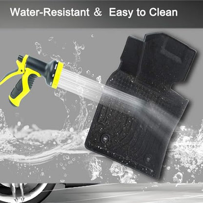 Floor Mats ＆ Cargo Liners Compatible with 2007-2011 Honda CR-V，All Weather Protection Waterproof Durable Anti-Slip Odorless Custom-fit Front Rear Rows Back Trunk Tray Full Set Carpet Liner - size: 1）For Honda CRV（2007-2011 ）Floor＆Trunk Mats