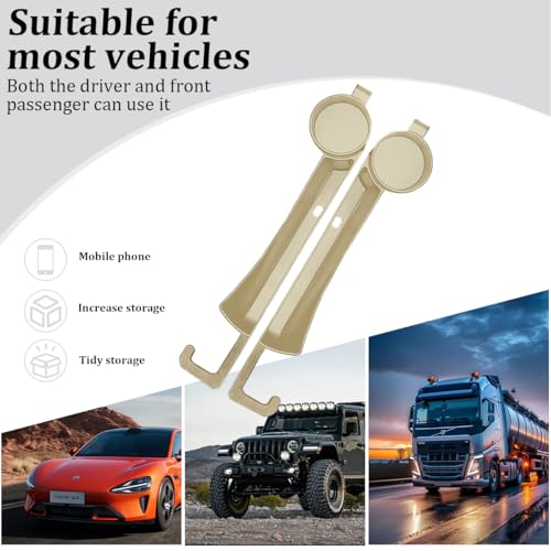 2PCS Car Seat Gap Filler, Soft Carbon Fiber Vehicle Between Seat and Console Organizer with Cup Holder, Prevent Falling Automotive Interior Chair Gap Plug, Universal Fit (Beige) - color: Beige