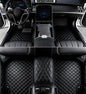 Custome Car Mats Accessories All Weather Floor mats Compatible with Automotive Floor Mats Passenger car mats (Black) - color: Black