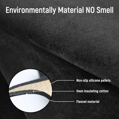 Dash Cover for Honda Pilot 2026 2025 2024 2023 (Without HUD) Accessories Flannel Dashboard Cover Dash Mat Center Console Cover Sunshield Protector Pad - size: for Honda 2023-2026 Pilot