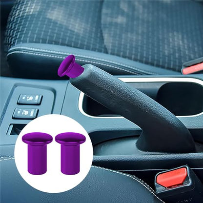 2PCS Turn Knob Drift Button, Car Push Button Hand Brake Cover, E-Brake Handle Handbrake Emergency Cover, Aluminum Alloy Handbrake Spin Turn Knob Button Compatible with GT86, BRZ, FRS