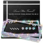 QUANQIUFEI 2 Pack Bling License Plate Frames, Sparkly Rhinestone Diamond Car License Plate Cover for Women, Stainless Steel Car Accessories with Glitter Crystal Caps (Colorful)